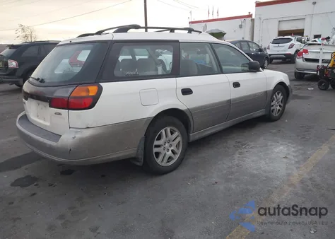 2001 Subaru Outback из США, поврежденный, VIN 4S3BH665217628920